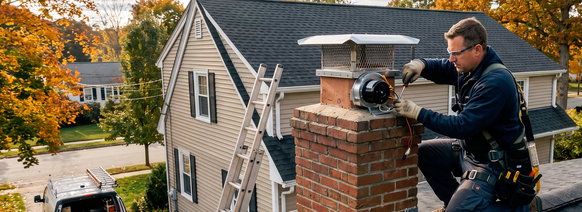 Chimney Fan Repair Pearland, TX
