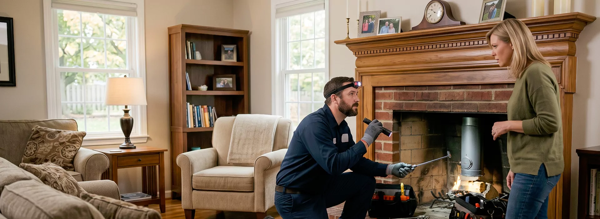 Fireplace Safety Inspection Pearland, TX