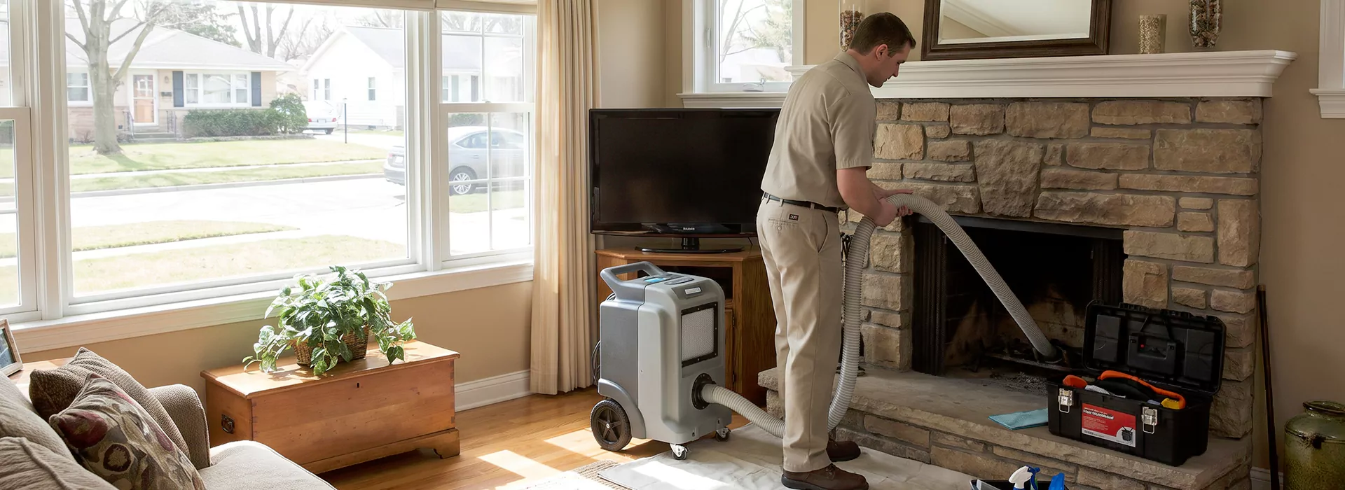 Fireplace Smell Removal in Pearland, TX
