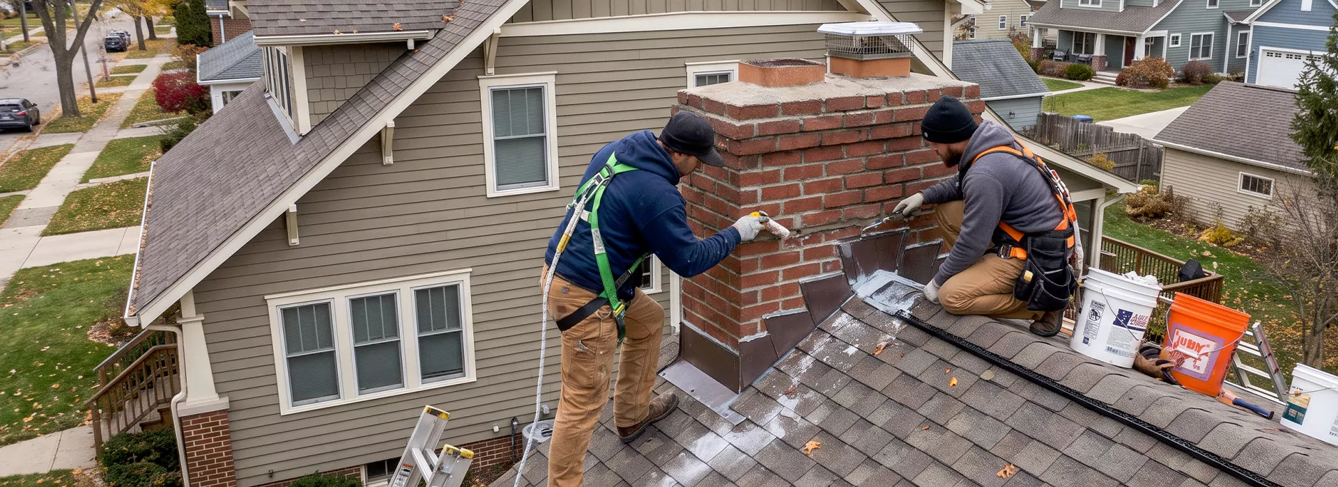 Leaking Chimney Repair in Pearland, TX
