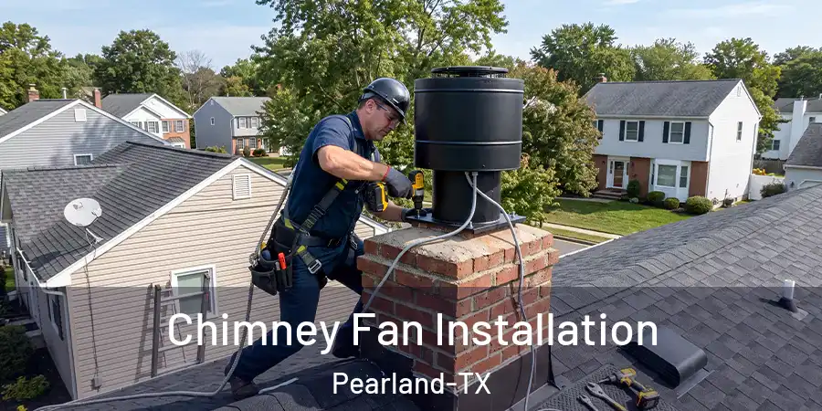 Chimney Fan Installation Pearland-TX