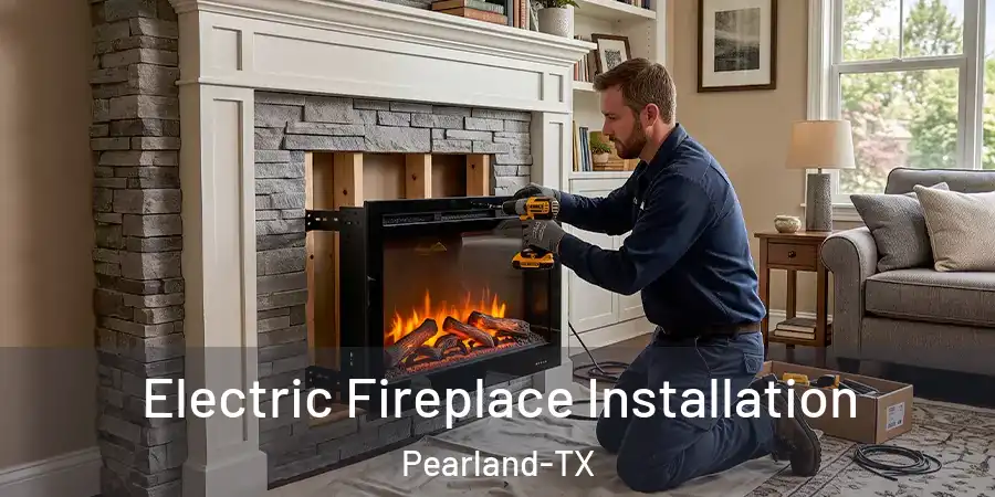 Electric Fireplace Installation Pearland-TX