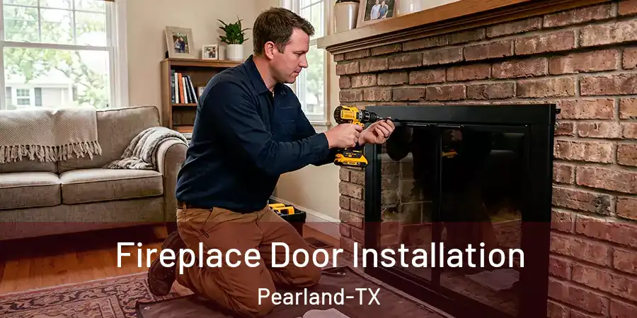 Fireplace Door Installation Pearland-TX