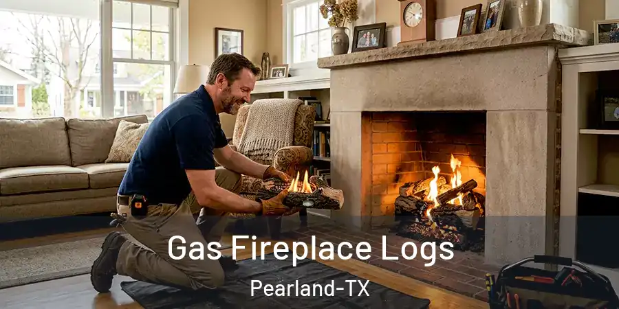 Gas Fireplace Logs Pearland-TX