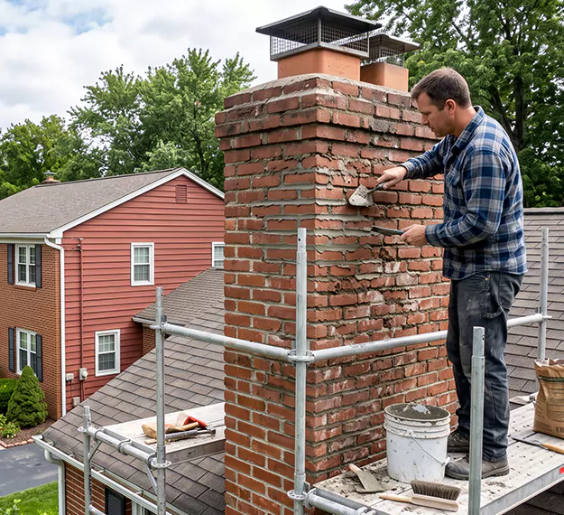 Certified Chimney Tuckpointing Company: Your Local Tuckpointing Contractors in Pearland, TX