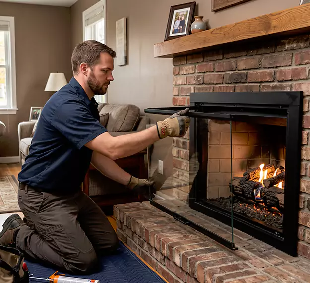 Certified Fireplace Glass Installation Company: Your Local Fireplace Glass Door Installer in Pearland, TX