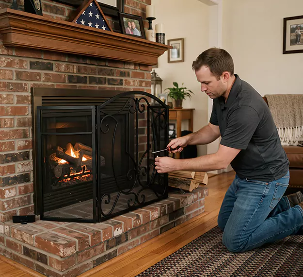 Certified Fireplace Screen Installer: Your Local Fireplace Cover Installation Team in Pearland, TX