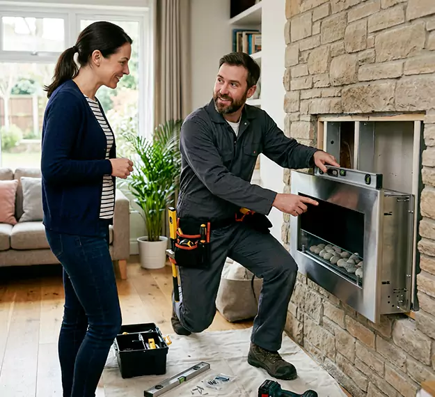 Why Pearland Homeowners Choose Our Ethanol Fireplace Installation Team?