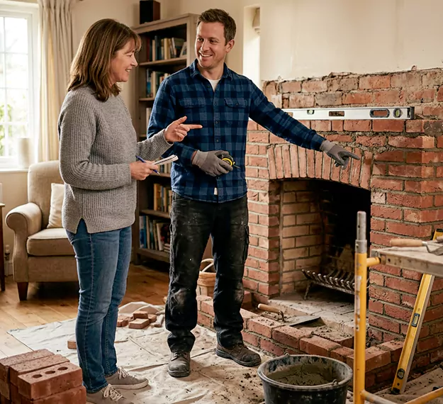 Why Pearland, TX Homeowners Choose Our Fireplace Rebuild Team?
