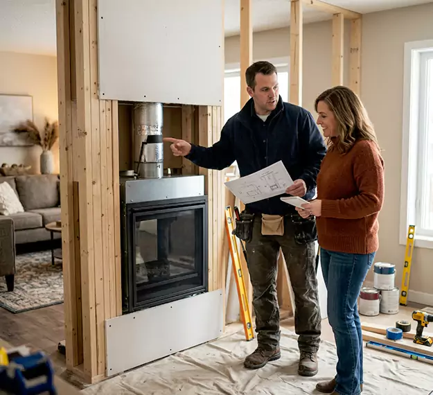Why Pearland Homeowners Choose Our Prefab Fireplace Installation Team?