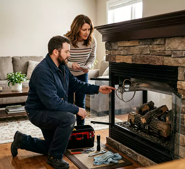 Why Pearland, TX Homeowners Choose Our Propane Fireplace Repair Team?
