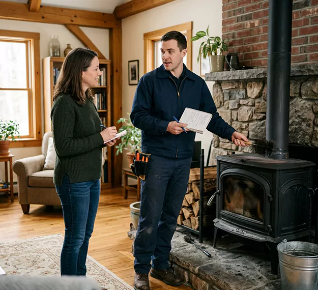 Why Pearland Homeowners Choose Our Wood Stove Cleaning Team?