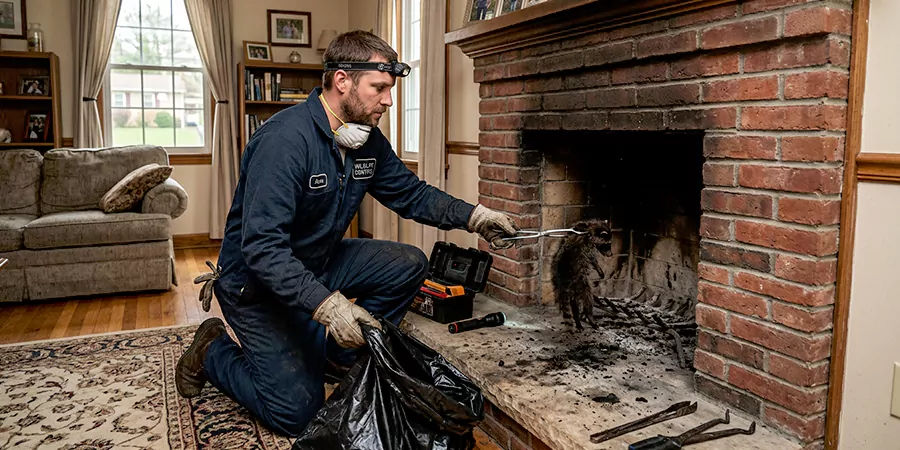 Dead Animal in Fireplace Removal Pearland