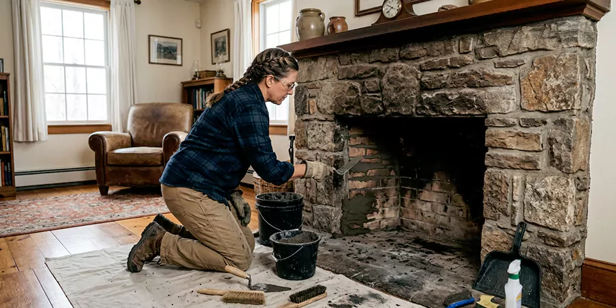 Refurbish Wood Burning Fireplace Pearland