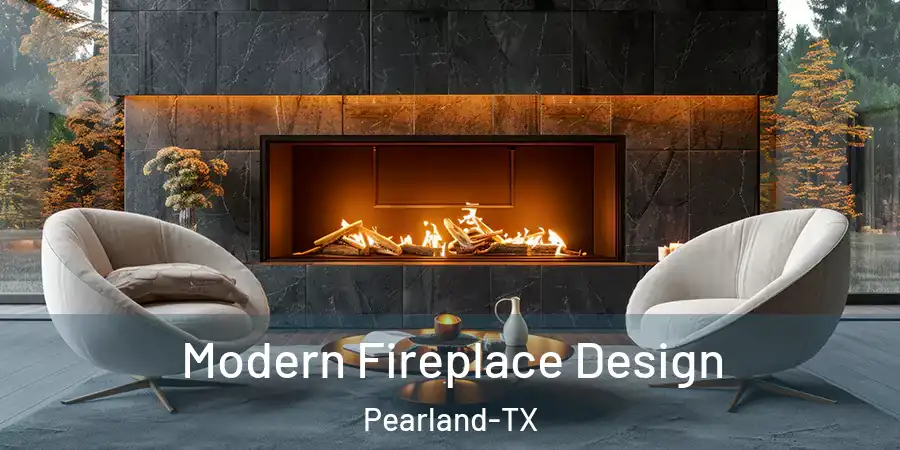 Modern Fireplace Design Pearland-TX