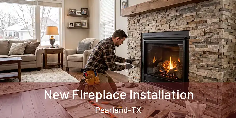 New Fireplace Installation Pearland-TX