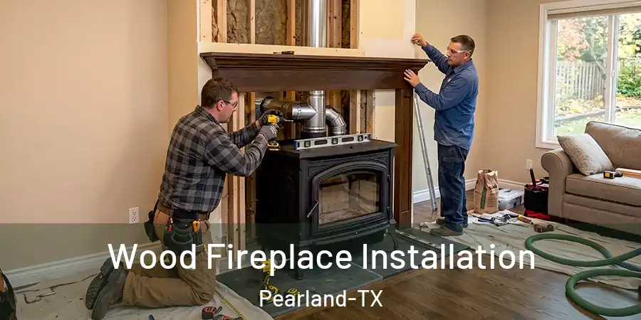 Wood Fireplace Installation Pearland-TX